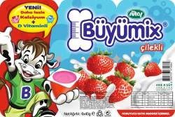 Sütaş Büyümix çilekli ambalaj