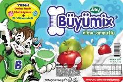 Sütaş Büyümix elma armutlu ambalaj