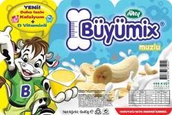 Sütaş Büyümix muzlu ambalaj