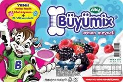 Sütaş Büyümix orman meyveli ambalaj