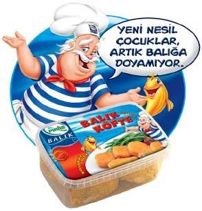 Balık köfte raf materyali ve ambalajı
